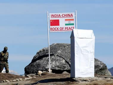 India said the Chinese soldiers were 19 km (12 miles) beyond the point it understands to be the border in the Ladakh region of Kashmir. AFP