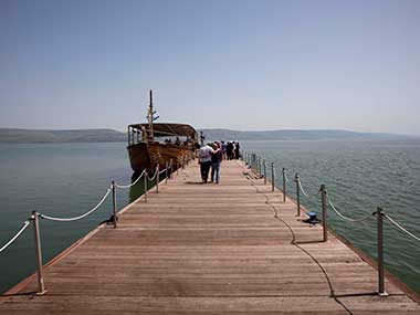In this April 14, 2011 file photo, a boat is by the jetty of the Capernaum National Park in the Sea of Galilee in northern Israel. Image for representational purpose. AP