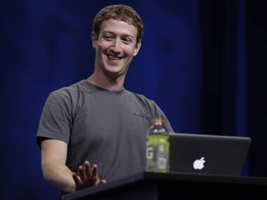 Facebook chief Mark Zuckerberg. AP
