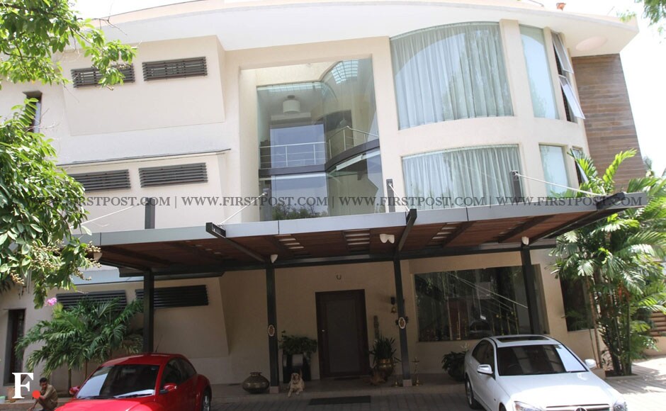 Gurunath Meiyappan's house. He has been asked to appear before the Mumbai crime branch tomorrow. Firstpost.