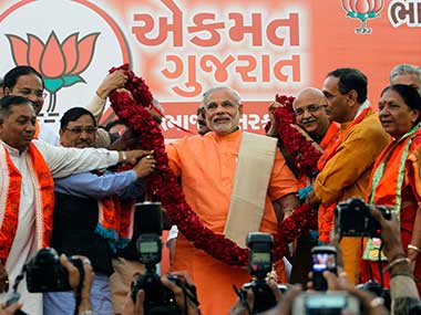 Three polls, one message: No alternative to Modi for BJP Three polls, one message: No alternative to Modi for BJP
