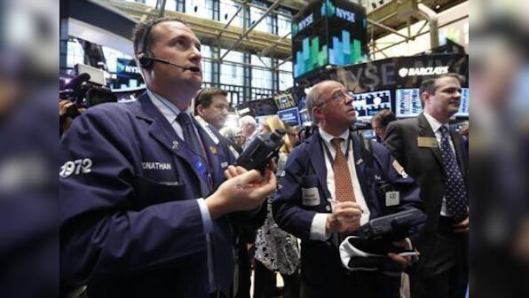 US stocks up as worries over Fed abate thanks to weak economic data 