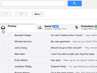 Google revamps Gmail with new tabs to group mail into categories Google revamps Gmail with new tabs to group mail into categories