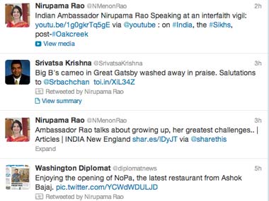 Why Diplomat Nirupama Rao works on undiplomatic Twitter Why Diplomat Nirupama Rao works on undiplomatic Twitter