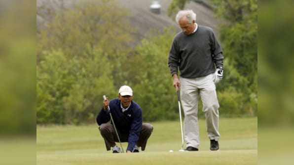 Republican Senators defeat Barack Obama in golf