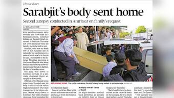 Punish all responsible for Sarabjit's death: Pak media