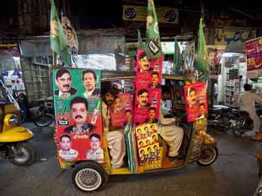 Internal turmoil continues in Pakistan after polls. AFP