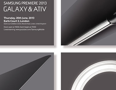 Samsung event on June 20 to launch new Galaxy, Ativ devices Samsung event on June 20 to launch new Galaxy, Ativ devices