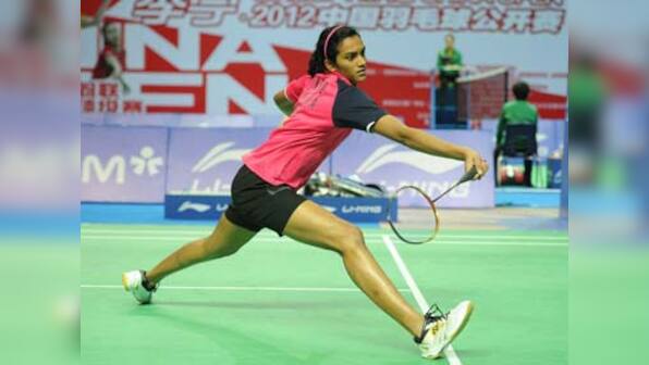 Sindhu doesn't feel the heat while playing the Chinese