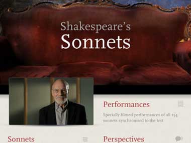 The Sonnet Project app brings Shakespeare's work to life The Sonnet Project app brings Shakespeare's work to life