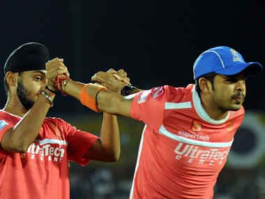 Rajasthan Royals player S.Sreesanth  warmup during match 18 of the Pepsi Indian Premier League ( IPL) 2013  between The Rajasthan Royals and the Kings Xi Punjab  held at the Sawai Mansingh Stadium in Jaipur on the 14th April 2013. BCCI