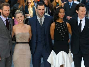 The Star Trek cast: Reuters