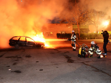 Swedish capital wracked by fifth night of rioting Swedish capital wracked by fifth night of rioting