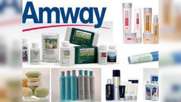 Why Amway case is similar to a ponzi scheme