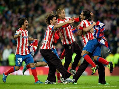 Athletico shocked Real to win the Copa Del Ray. Getty Images