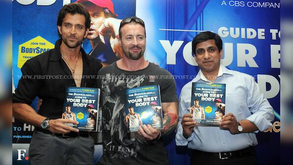 Images: Hrithik Roshan launch Kris Gethin's fitness book 
