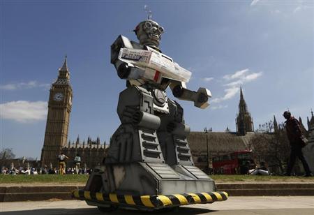 U.N. investigator seeks world moratorium on "killer robots" U.N. investigator seeks world moratorium on "killer robots"
