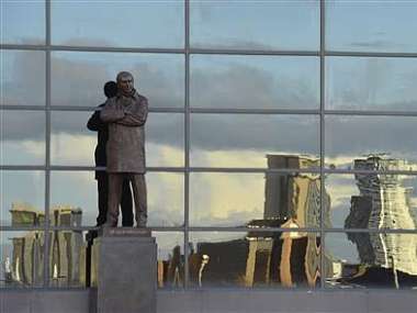 Ferguson certainly had the gift of the gab. Reuters