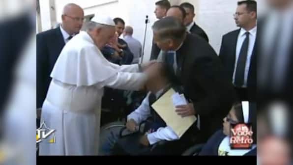 Did Pope Francis perform an exorcism at Vatican?