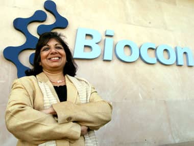Listing Indian biotechnology major Biocon’s founder and chief Kiran Mazumdar-Shaw as one of 