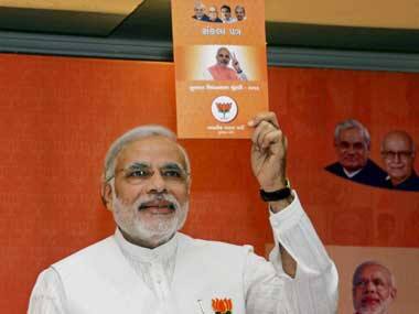 Gujarat Chief Minister Narendra Modi. PTI