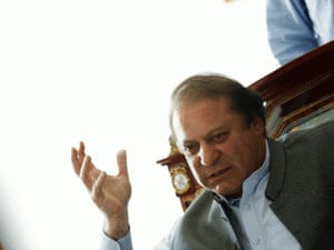 Nawaz Sharif. AFP.