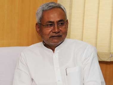 Bihar Chief Minister Nitish Kumar. Image courtesy PIB
