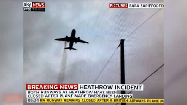 Heathrow runways shut as British Airlines plane makes emergency landing