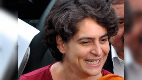 Priyanka Gandhi meets Congress workers in Rae Bareli