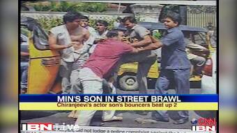 Chiranjeevi's son says pictures morphed to include him in brawl
