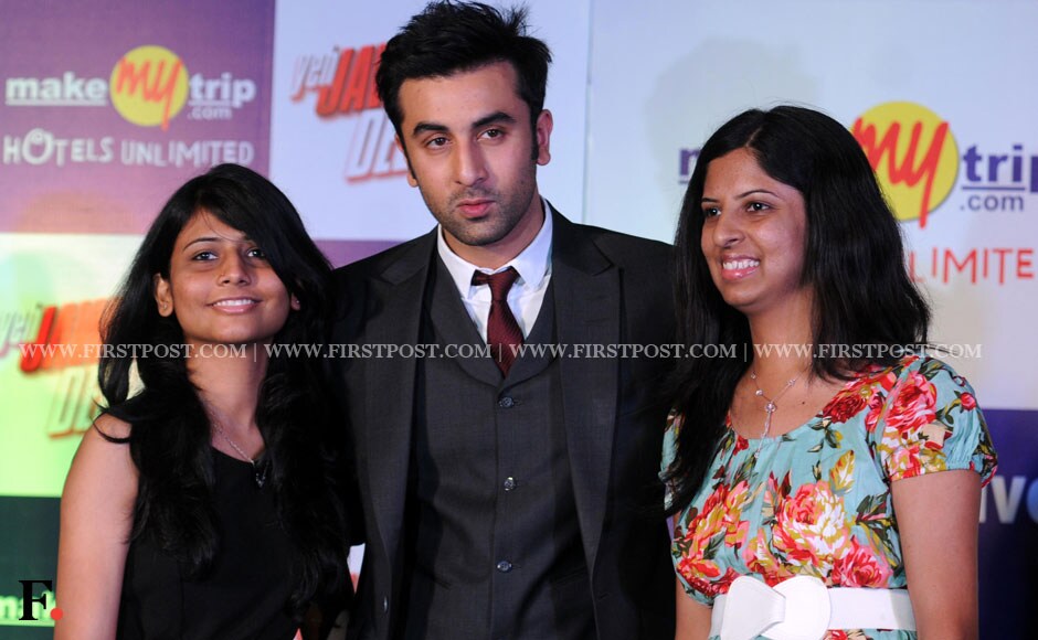 Ranbir Kapoor promotes Yeh Jawaani Hai Deewani at MakeMyTr…