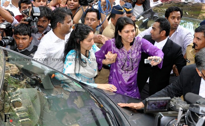 Images: Sanjay Dutt mobbed as he surrenders before TADA court