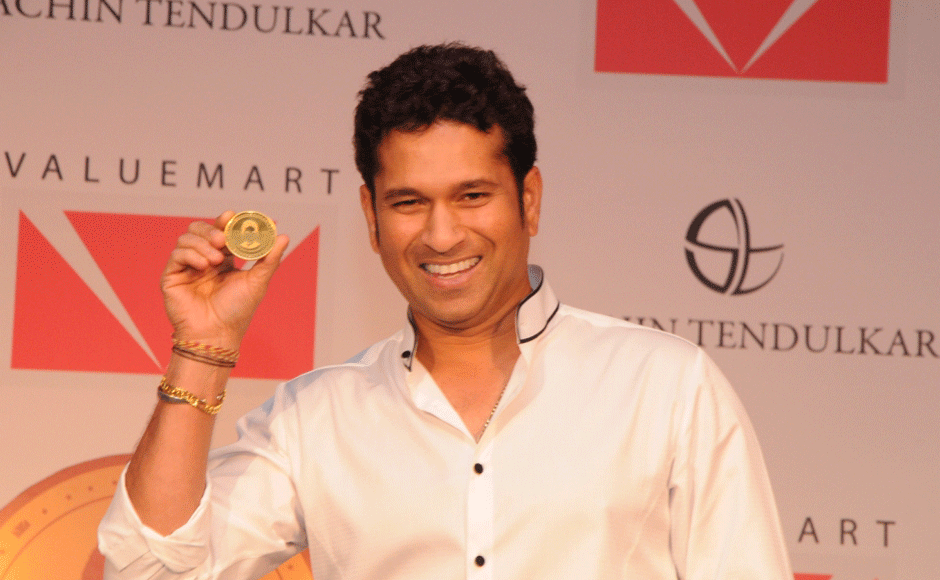 Images: Now get a gold coin with Sachin's face on it! Images: Now get a gold coin with Sachin's face on it!