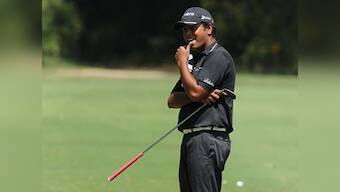 Lahiri shoots 67 to move to eighth spot; Gangjee makes cut
