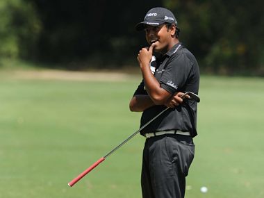 Lahiri shoots 67 to move to eighth spot; Gangjee makes cut Lahiri shoots 67 to move to eighth spot; Gangjee makes cut