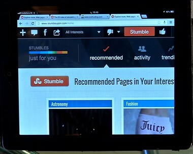 Web Check: 'StumbleUpon'