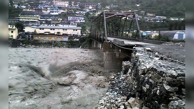 Images Floods Wreak Havoc In Uttarakhand Disrupt Life Across North India Firstpost