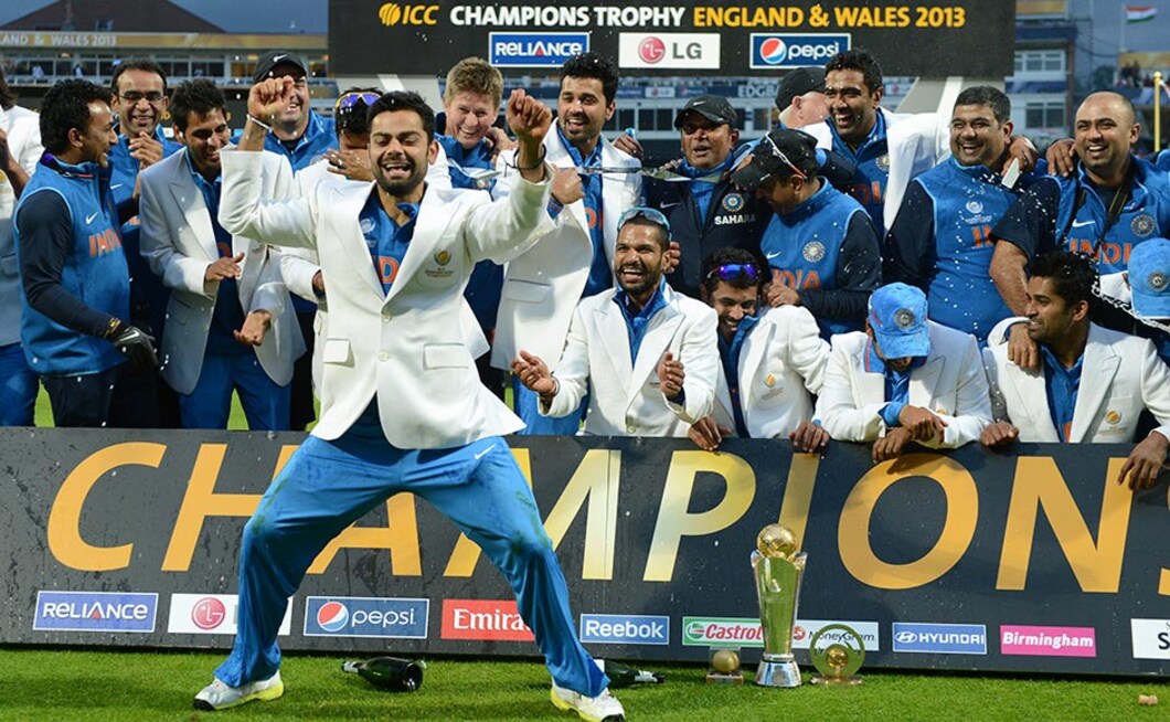 Photos See Virat Kohli celebrate India's Champions Trophy win