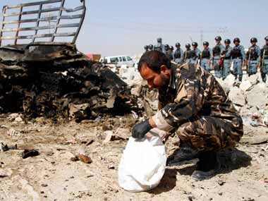 Large explosion hits near US Embassy in Afghanistan: Kabul police Large explosion hits near US Embassy in Afghanistan: Kabul police