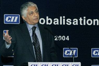 Chairman and Managing Director of Hindustan Construction, Ajit Gulabchand. AFP