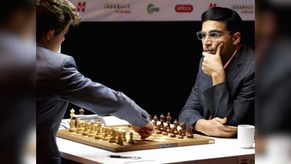 Carlsen hands Anand shock defeat in Tal Memorial