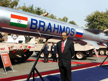 BrahMos can't be intercepted by enemy for next 20 years: Pillai BrahMos can't be intercepted by enemy for next 20 years: Pillai
