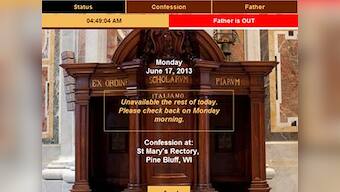 Want to confess your sins? Well there's an app for that