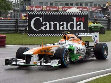 Force India celebrates 100th GP with double points Force India celebrates 100th GP with double points