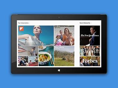 Flipboard will be available for Windows 8 later this year. 