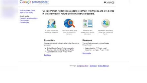 How Google 'Person Finder' will help trace missing people in Uttarakhand floods