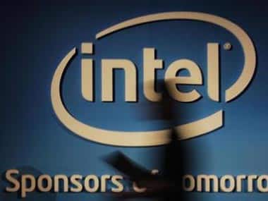 The Intel logo is seen in this file photo. Reuters