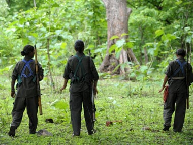 Topless Maoist women cadres provoke security forces - Where are all these conspiracy theories coming from? AFP. 