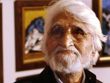 Late MF Hussain. AFP.