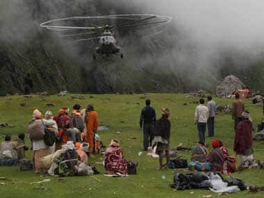 IAF rescue operations have continued despite the crash. PTI